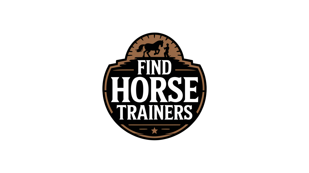 find horse trainers logo